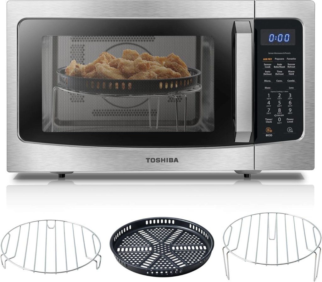 TOSHIBA 4-in-1 ML-EC42P(SS) Countertop Microwave Oven